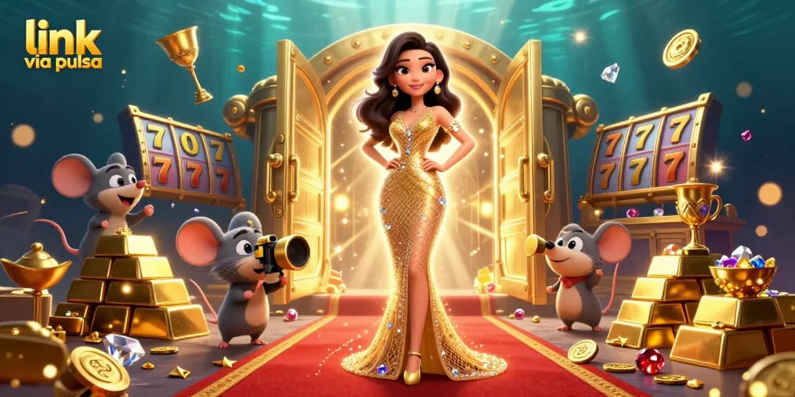 Experience lively gameplay with link via pulsa at our online casino featuring stunning 3D visuals.