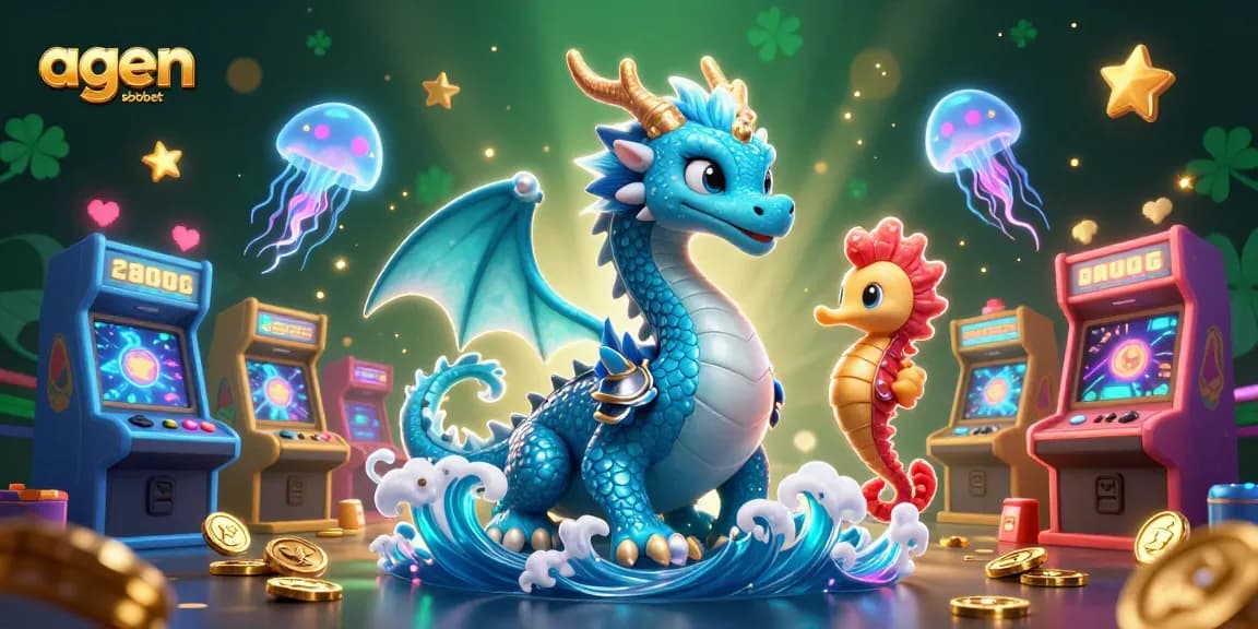 Engage in thrilling games with agen sbobet featuring a fantasy dragon and action elements.