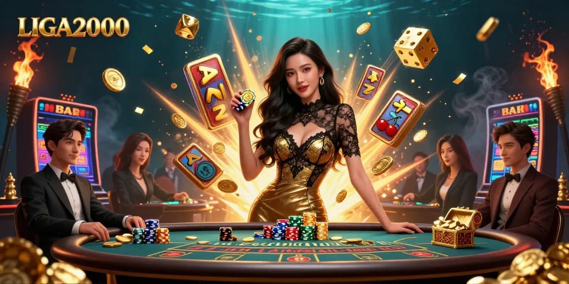 Permainan slot LIGA2000 menawarkan jackpot yang menarik dan aksi taruhan tinggi di meja baccarat eksklusif.