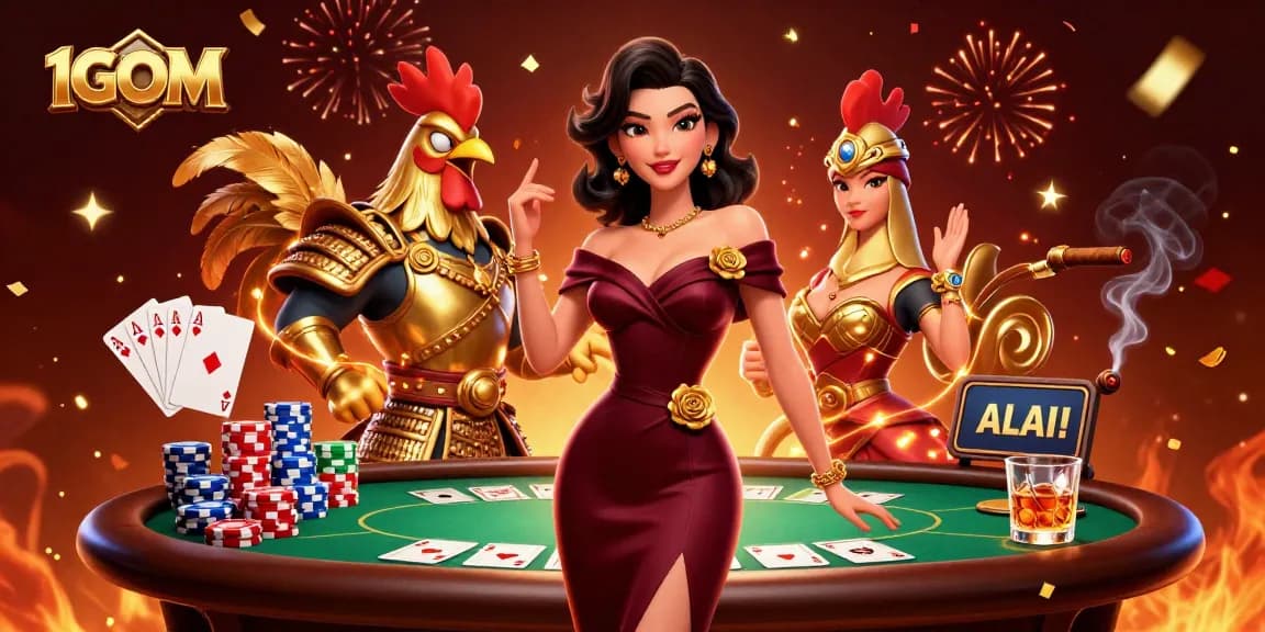 Experience 1GOM’s thrilling poker scene with dynamic characters and captivating gaming elements.