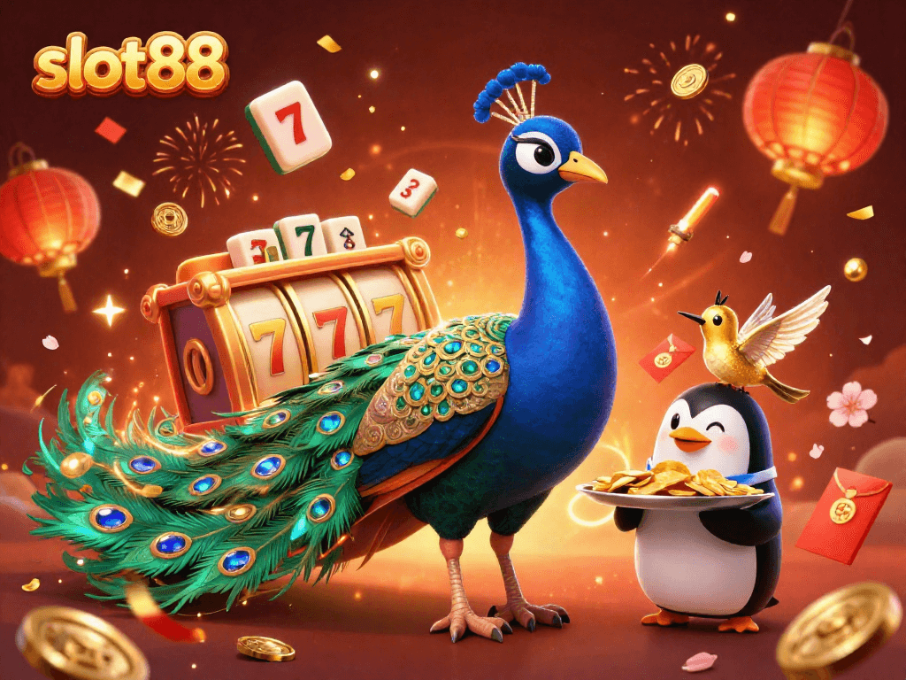 Enjoy slot88's vibrant slot game experience with colorful characters and dynamic elements.