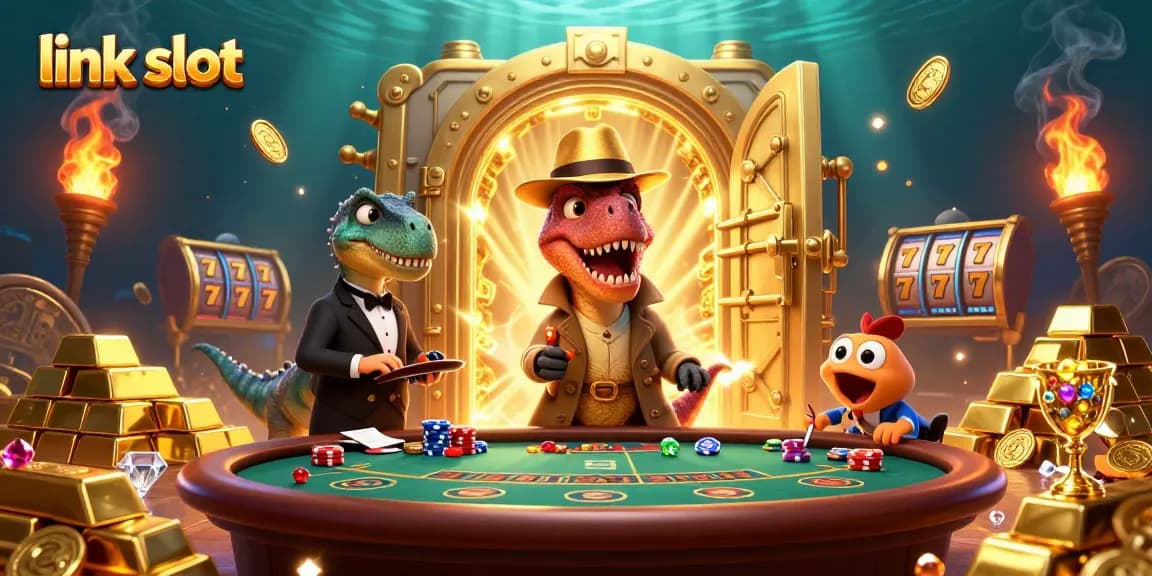 Mainkan link slot dengan menarik bersama velociraptor dan stegosaurus dalam kasino yang megah.