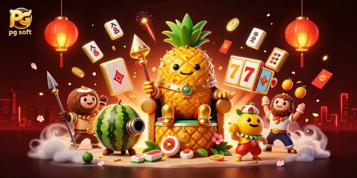 Experience pg soft games with dynamic slots and characters in a vibrant casino setting.