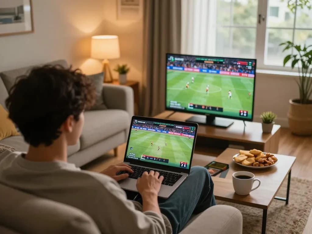 Xem đá gà trực tiếp HD trong một không gian ấm cúng với hành động trực tiếp trên màn hình.