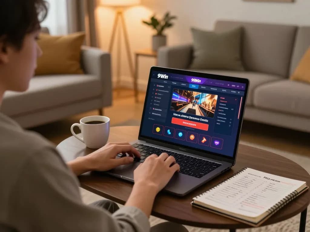 Engaging in online gaming on 99Win, showcasing strategic betting setups in a cozy home atmosphere.