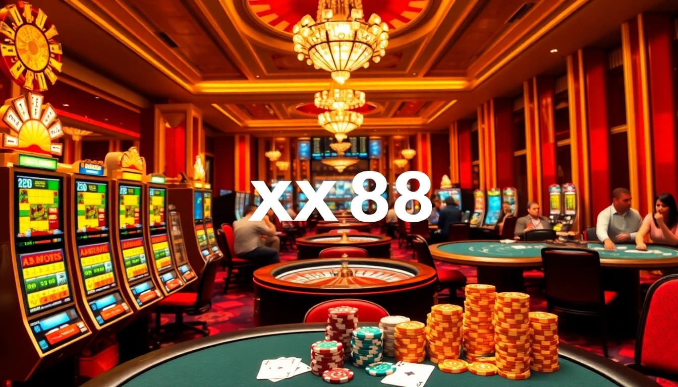 Experience thrilling wins at nhà cái xx88 with engaging slot machines and professional poker tables.