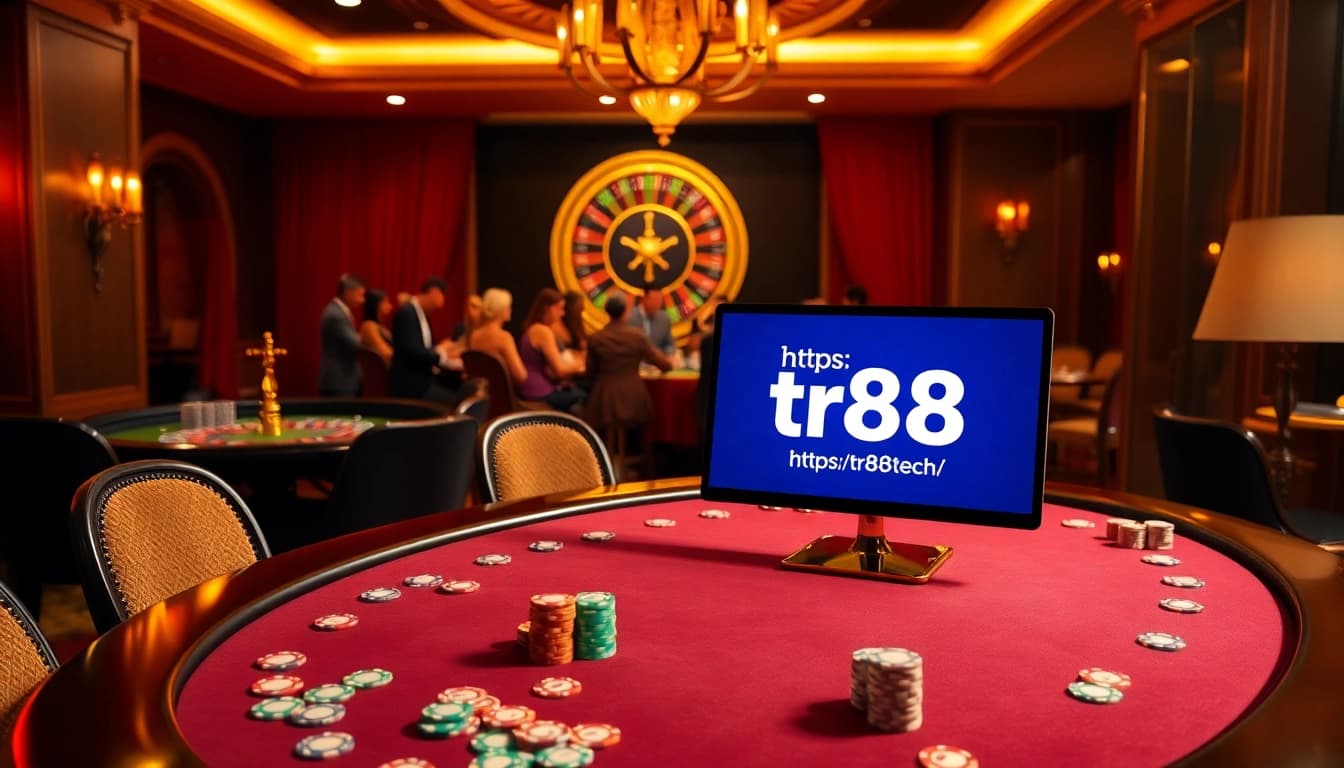 Experience the thrill of gaming at https://tr88.tech/ with a vibrant live poker scene.