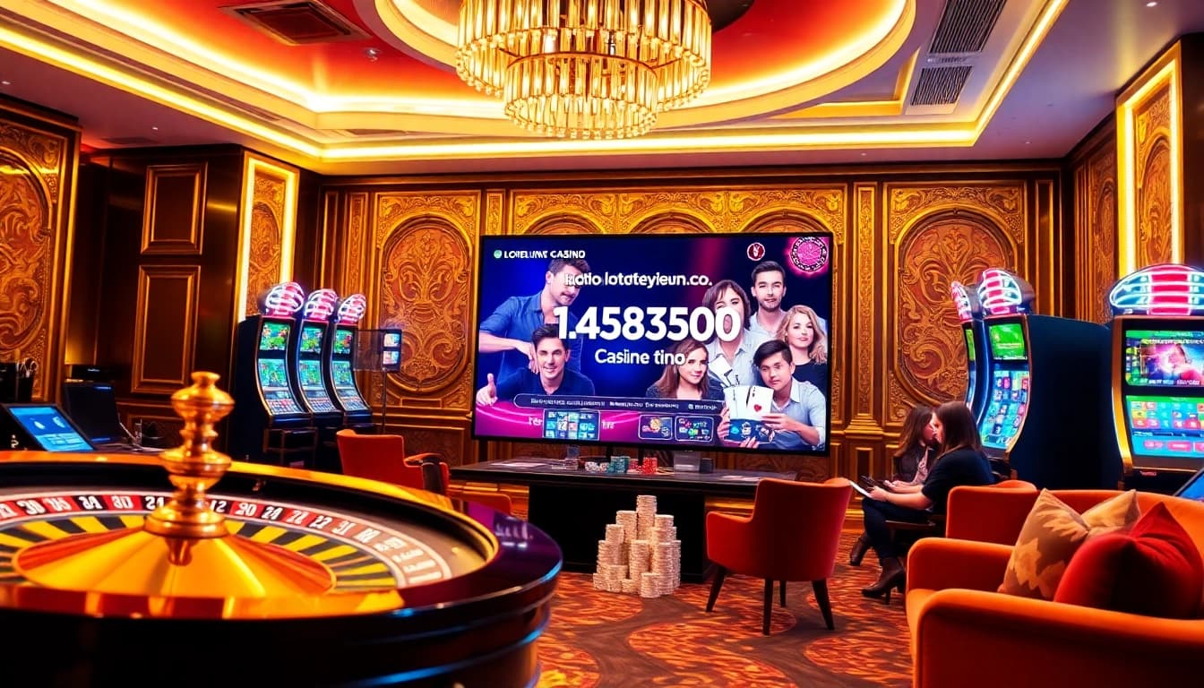Experience the thrill of online gambling at https://lodetructuyen.co/ with vibrant casino visuals.