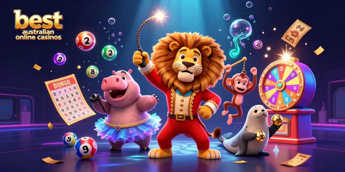 Experience the thrill of the best australian online casinos with vibrant characters, lottery elements, and a dynamic casino scene.