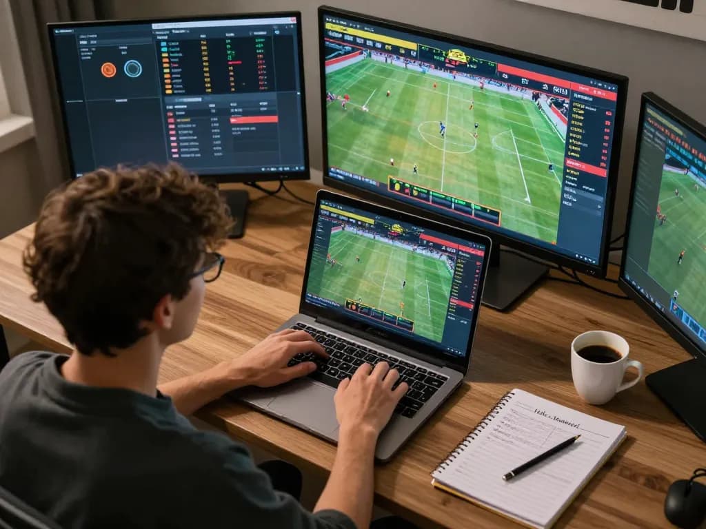 Placing live bets on Nk88 com during thrilling sports events at home.