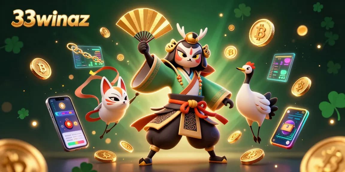 Join the thrill of 33winaz with dazzling crypto-themed gambling action!