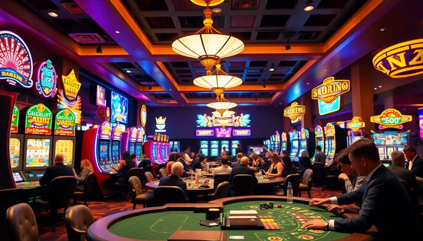 Engaging gameplay at GemBet casino with vibrant atmosphere and exciting dealer interactions.