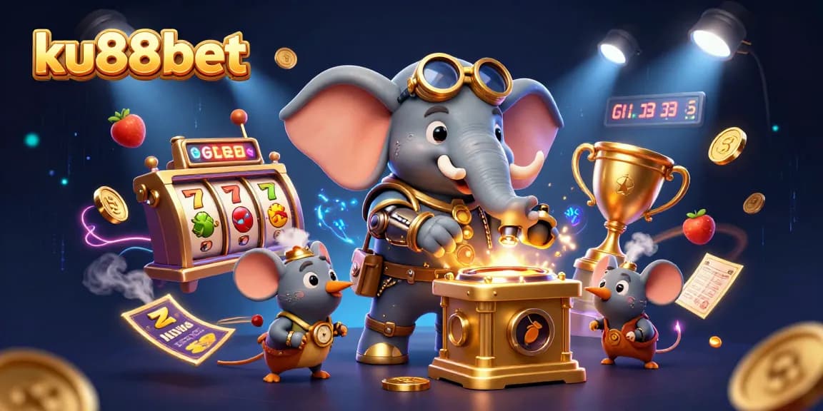 Engage in exciting gameplay with ku88bet's unique steampunk-themed casino adventure.