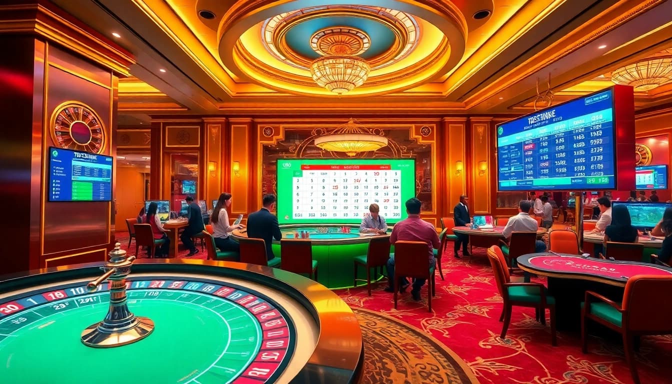 Watch the live Toto Macau draw results in an exciting casino environment with vibrant atmospheres.