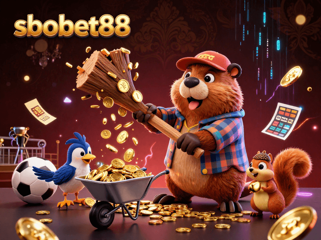 Engage with sbobet88 through thrilling sports betting action featuring vibrant characters and immersive elements.