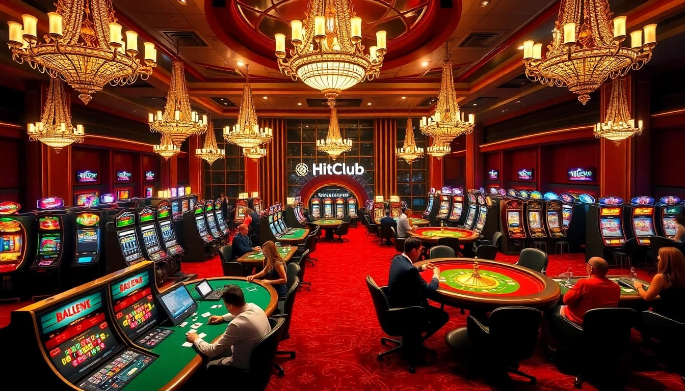 Experience the excitement of casino gaming at https://hitclub9.vip/ with vibrant table games and slot machines.