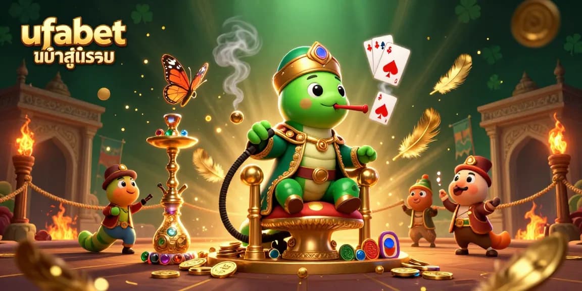 Engage in ufabet เข้าสู่ระบบ with a mesmerizing 3D illustration capturing excitement and luxury!
