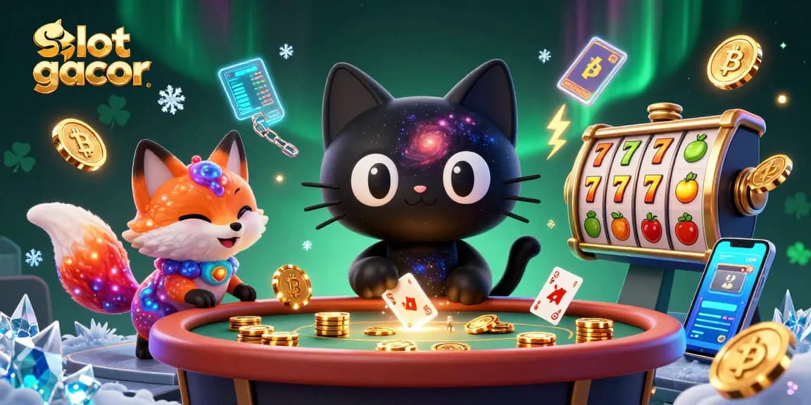 Slot gacor menarik perhatian pemain dengan berbagai simbol jackpot dan karakter unik.