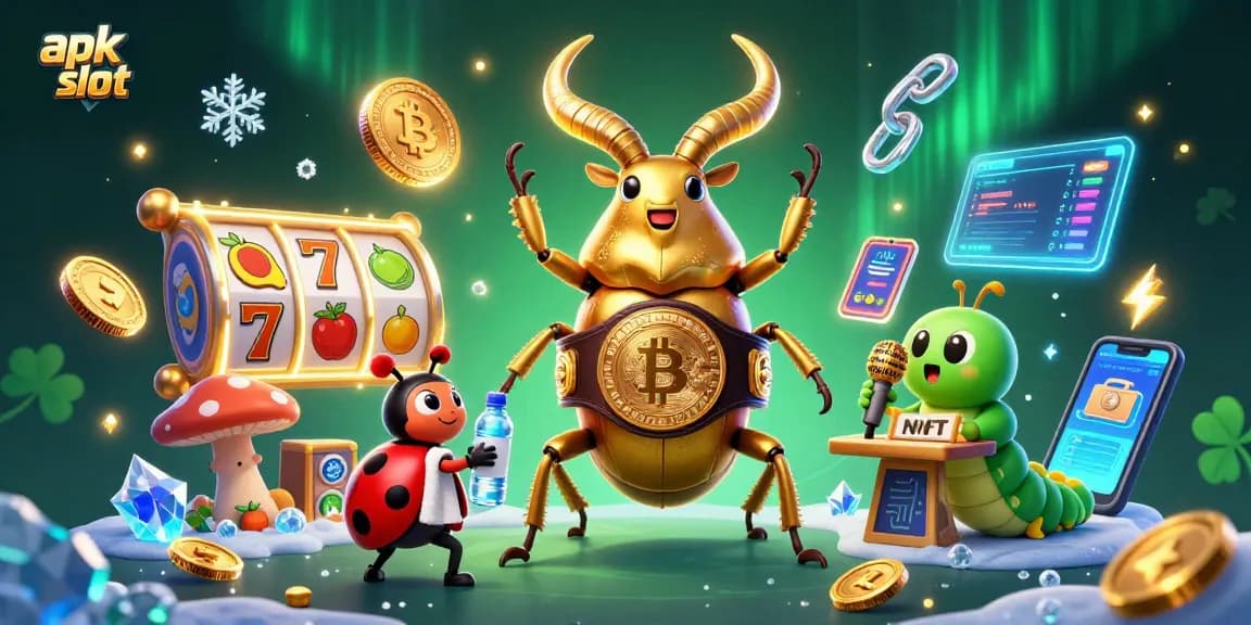 Menangkan permainan apk slot dengan keberuntungan dari simbol jackpot dan uang kripto.