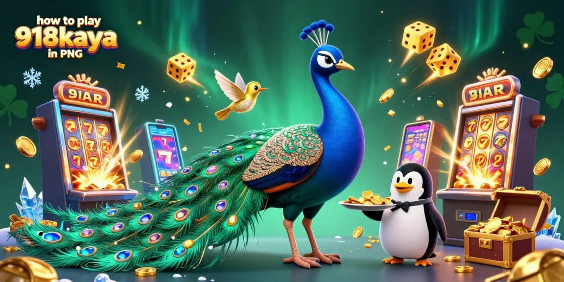 Learn how to play 918kaya in PNG with vibrant 3D casino elements and exciting game visuals.
