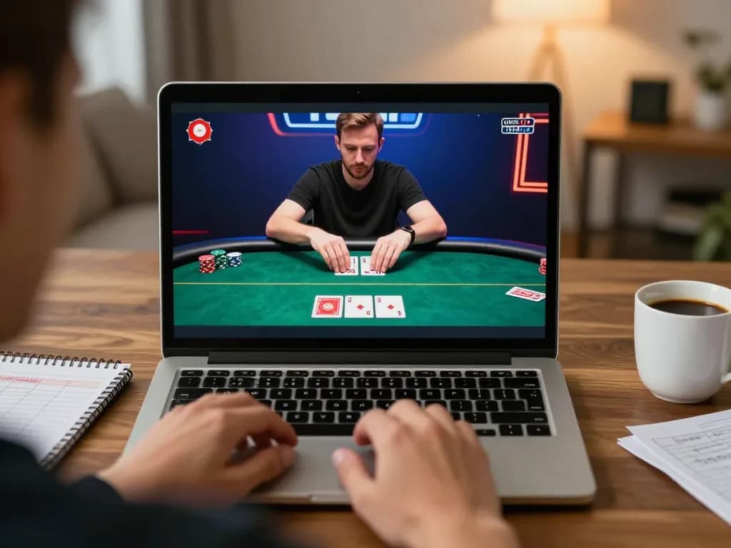 Terlibat dengan poker online ombak77 sambil merencanakan strategi untuk permainan yang lebih baik.