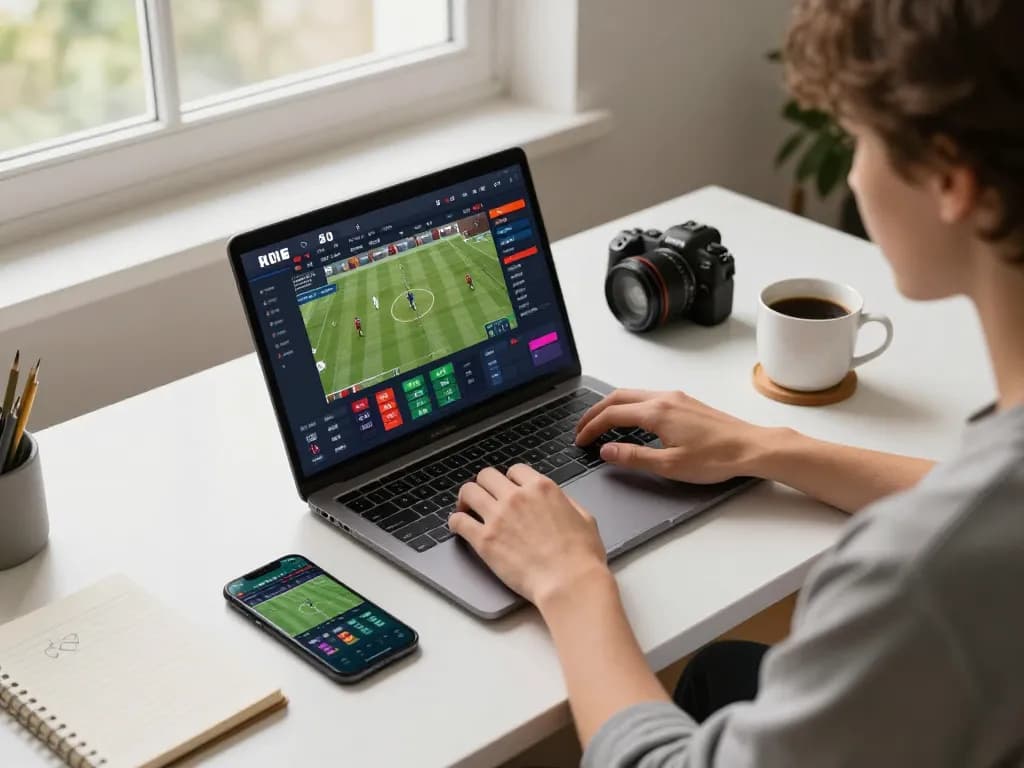 Engaging in online betting at SC88 with real-time sports odds and a cozy setup