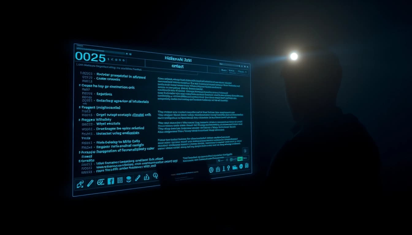 Experience the Hidden Wiki 2026: a secure dark web interface showcasing .onion links and modern security features.
