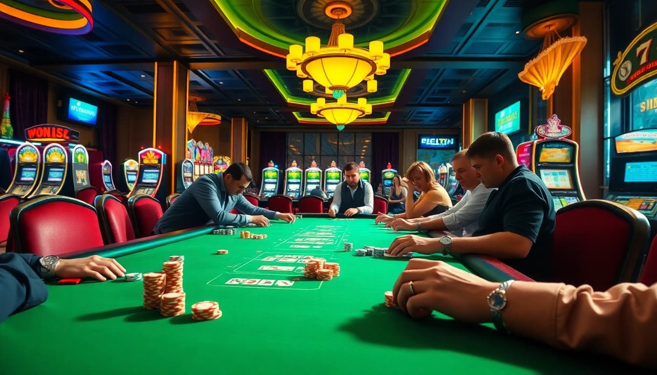 As38 gacor hari ini highlights active players in a thrilling casino atmosphere, capturing excitement.