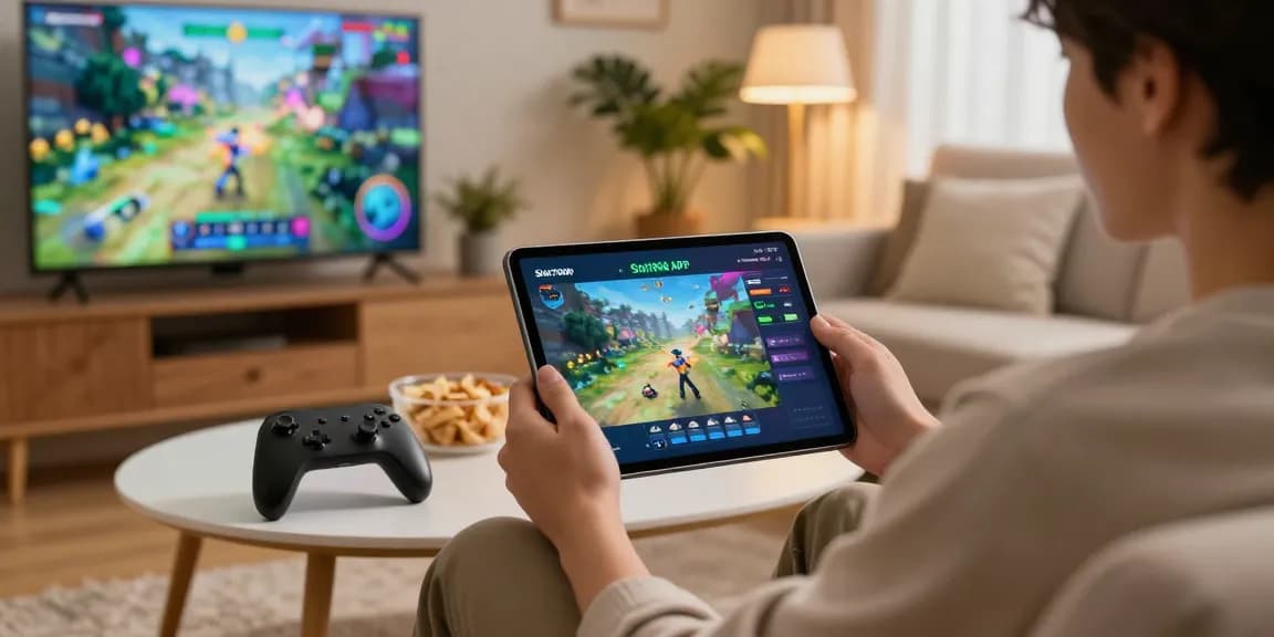 Engaging user experience on Slot7000 APK platform showcasing dynamic gameplay in a cozy living room setting.