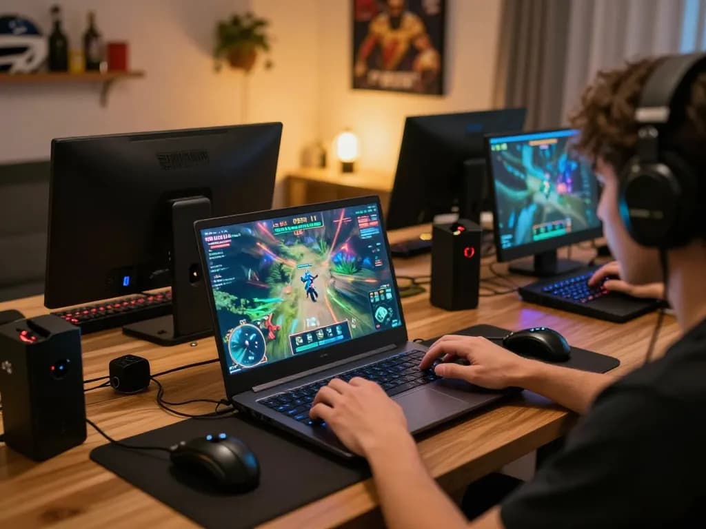 Engaging in the online PERI11 game with vibrant graphics and competitive atmosphere