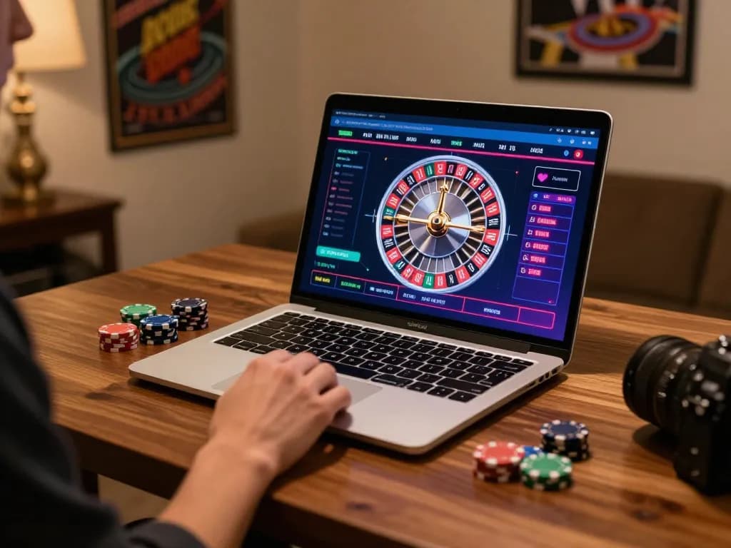 Customer engaging with RR88 SELECT roulette online for an immersive gaming experience.