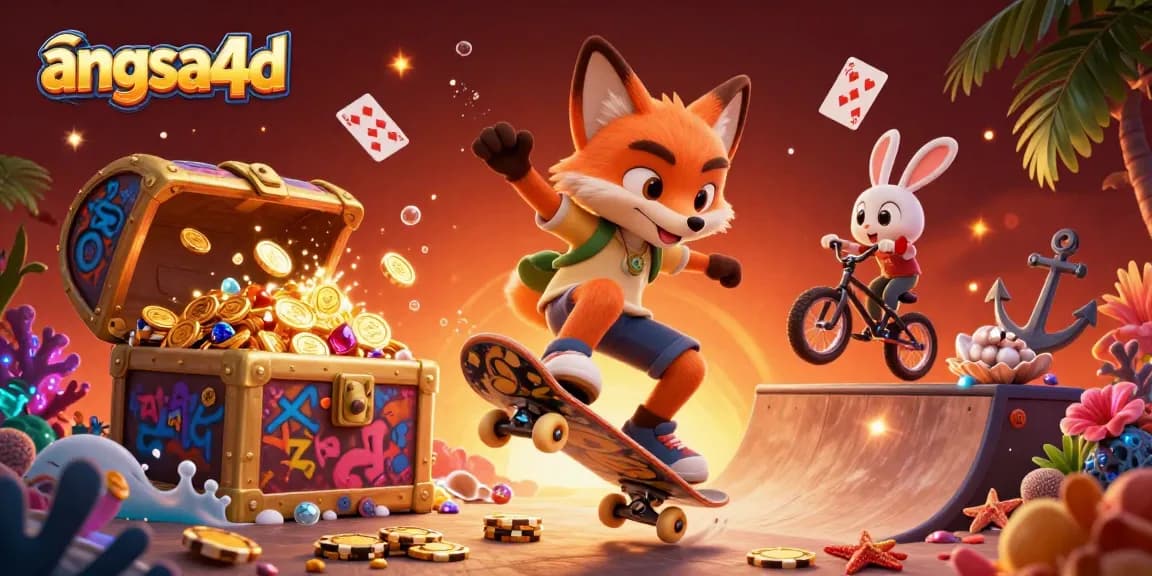 Join angsa4d and spin vibrant slot games with exciting graphics and thrilling winnings.
