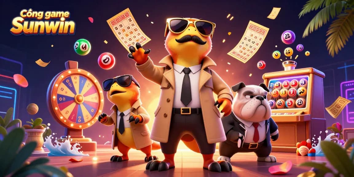 Experience thrilling excitement at Cổng game Sunwin with colorful lottery elements and dynamic gameplay.