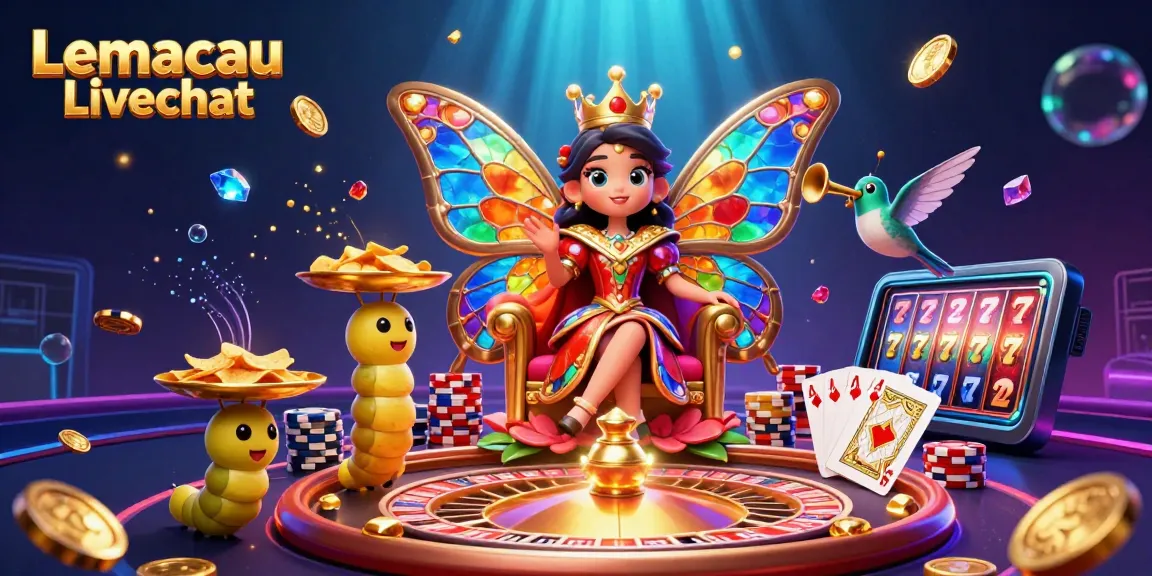 Engage with Lemacau Livechat for real-time gambling assistance amidst a vibrant casino scene.