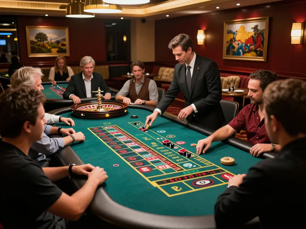 Engage in thrilling gameplay at Rikvip's live roulette table, featuring real-time interaction and excitement