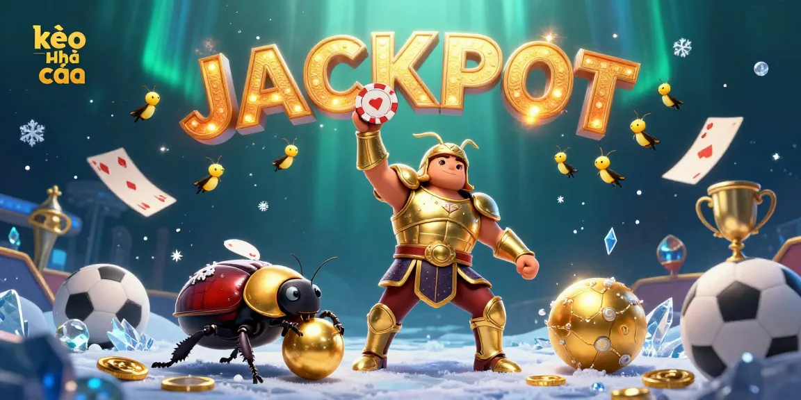 Win big with kèo nhà cái in this vibrant illustration featuring sports betting elements and dynamic characters.