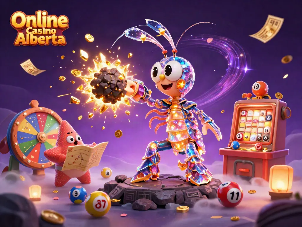 Engage in thrilling gaming at Online Casino Alberta with a vibrant capture of excitement and prizes.