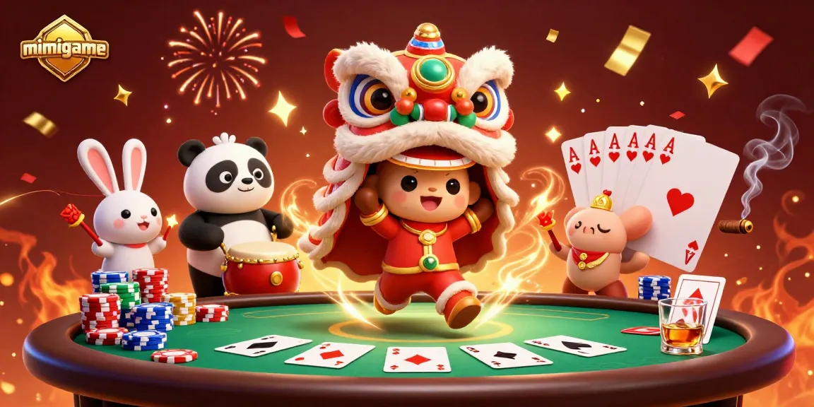 Play poker and enjoy the smooth experience at mimigame with stunning 3D characters.