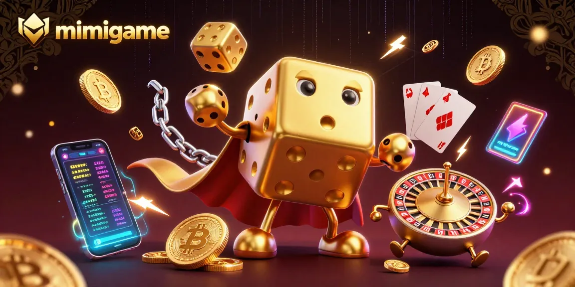 Experience the excitement of mimigame with vibrant characters and dynamic casino elements.