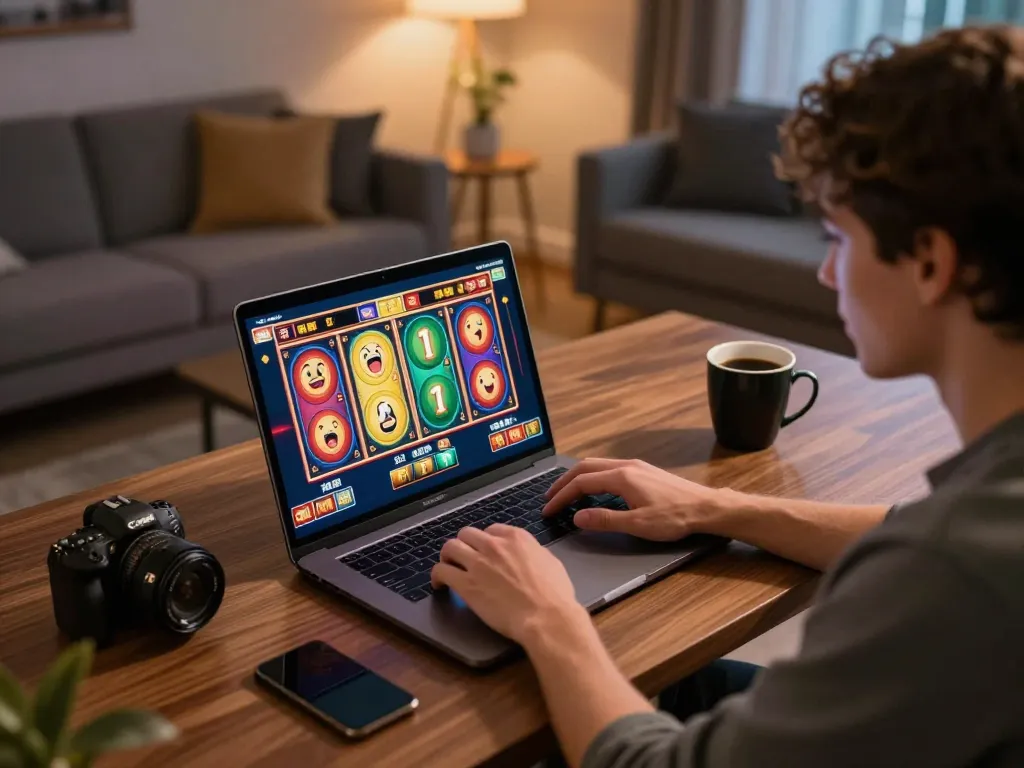 Experience the thrill of Tr88 win while playing slots online from a cozy home setup.