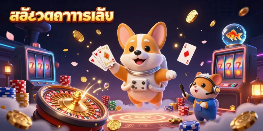 เล่นสล็อตทดลองเล่นในคาสิโนอวกาศที่มีสนุกสนานและการชิงโชค