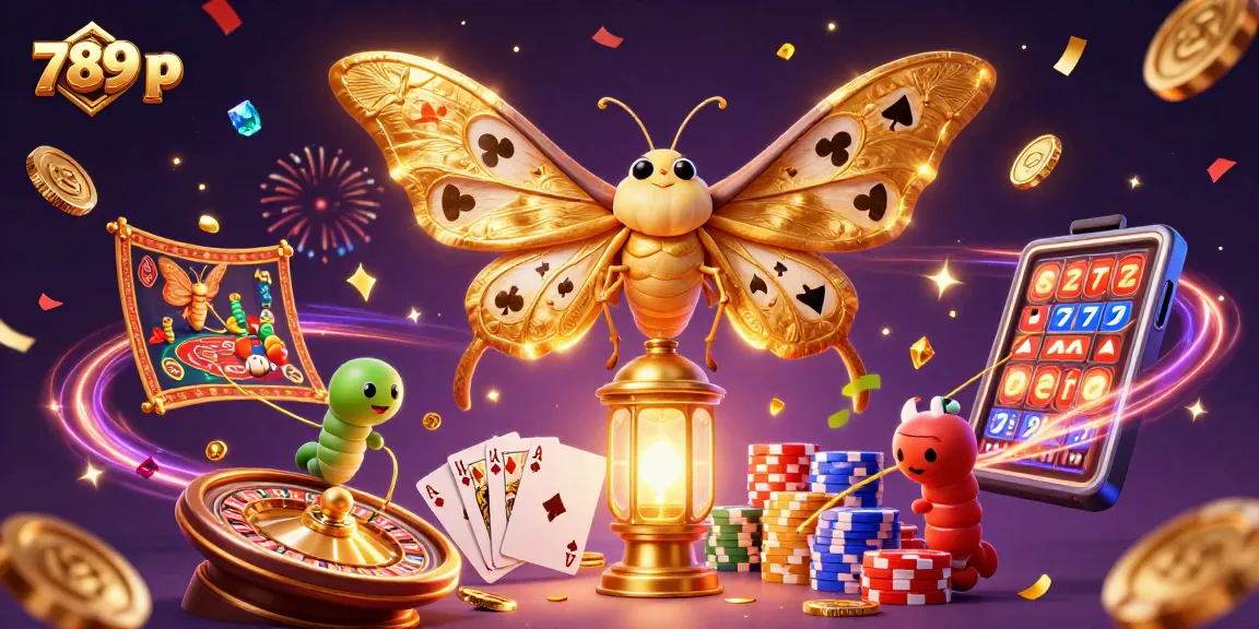 Experience exhilarating wins with 789 p in this vibrant casino-themed illustration.