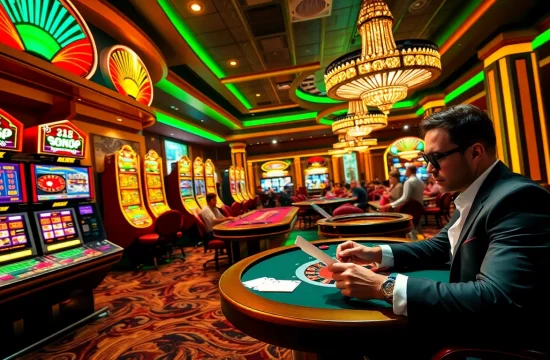 Players experiencing the excitement of SODO66 at upscale casino tables with vibrant gameplay.
