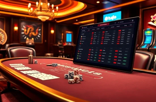 Experience the thrill of gambling at https://rr88.auction/ with a luxurious poker scene enhanced by rich colors.