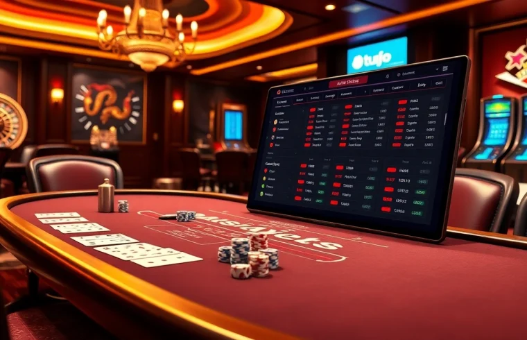 Experience the thrill of gambling at https://rr88.auction/ with a luxurious poker scene enhanced by rich colors.