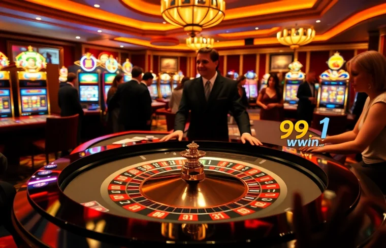 Experience the thrill of luxury gaming at https://99win1.us.com/ with exciting roulette tables and poker chips.