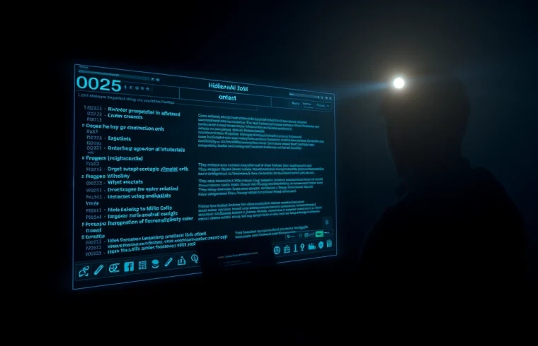 Experience the Hidden Wiki 2026: a secure dark web interface showcasing .onion links and modern security features.