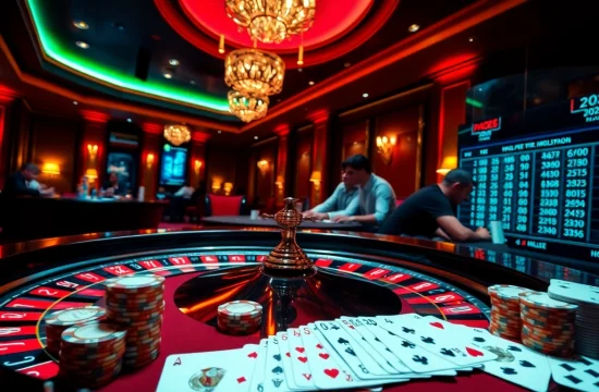 Engaging roulette players in a vibrant casino environment highlighted by hidden wiki 2026 betting strategies.