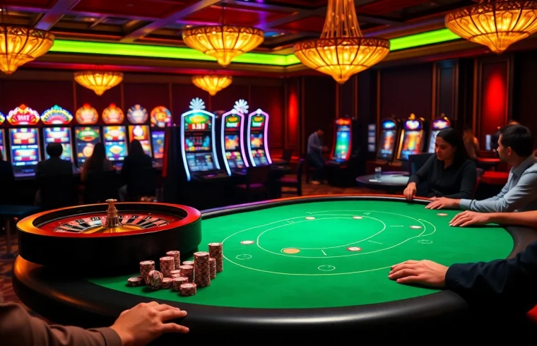 Experience the thrill of winning at the poker table with https://nk88s.com/, surrounded by dazzling casino excitement.