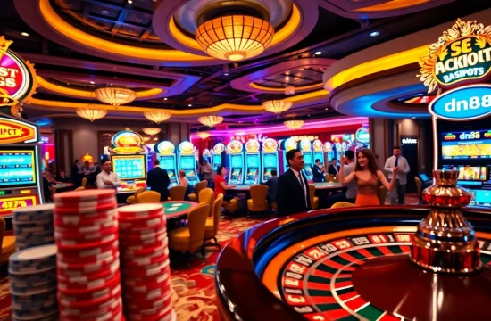 Experience the thrill of dn88 with vibrant casino tables and high-stakes games.